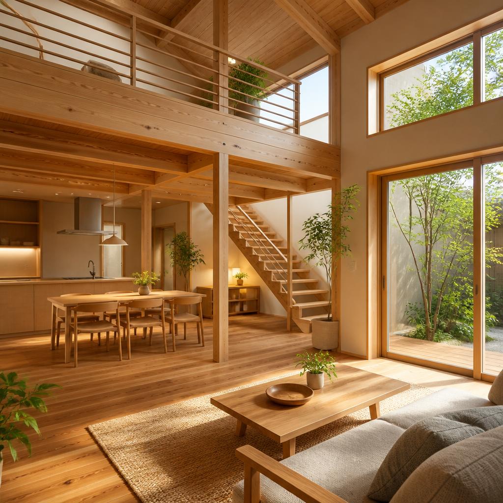 木の温もりに包まれた、理想の住まいを手に入れよう